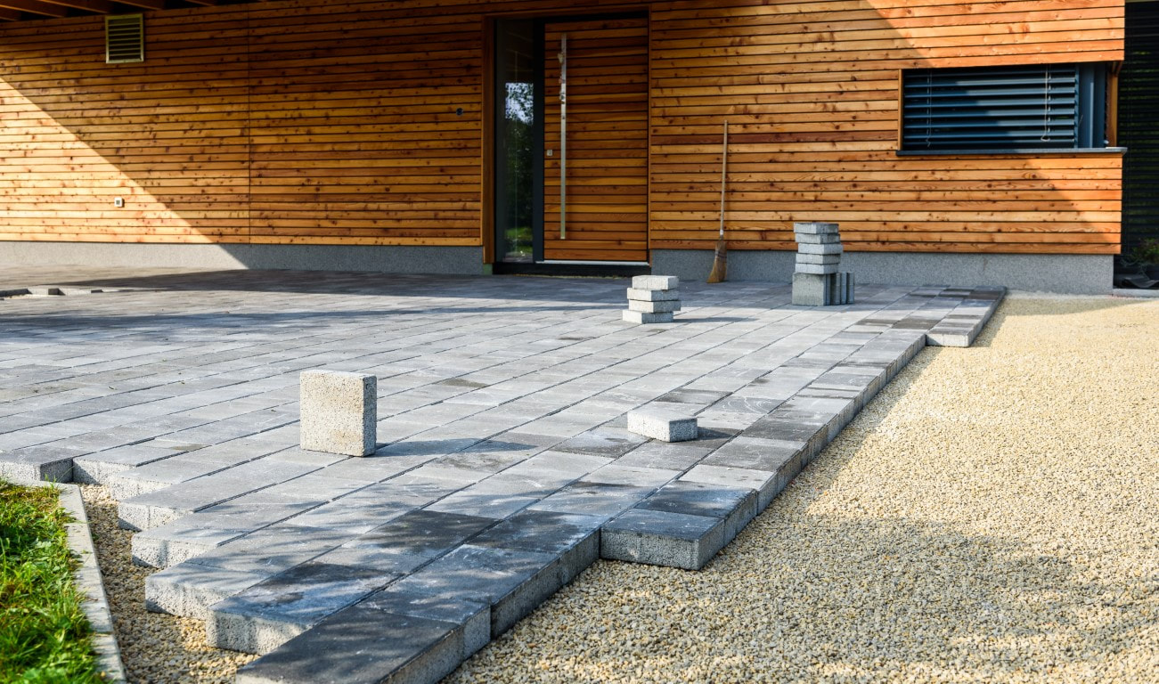 An image of a paver walkway with paver stones